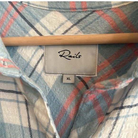 Rails‎ Brady Top in Ivory Cloud - Size XL - Picture 9 of 10